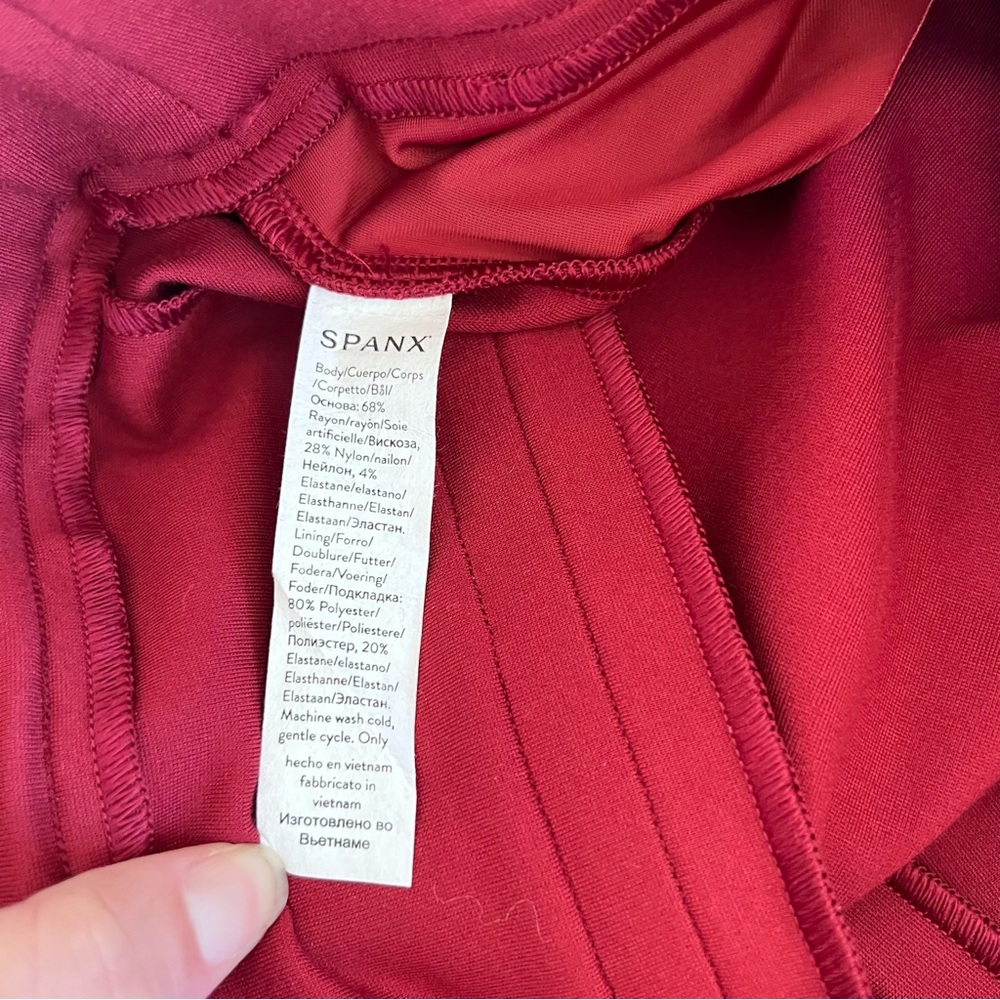 Spanx Women's Perfect Pant Ponte Tab Front Ankle Straight Trouser Pants - Picture 11 of 12